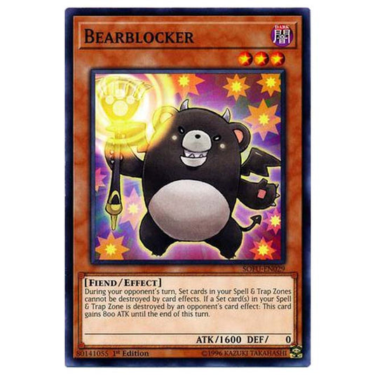 Yu-Gi-Oh! - Soul Fusion - Bearblocker (Common) SOFU-029