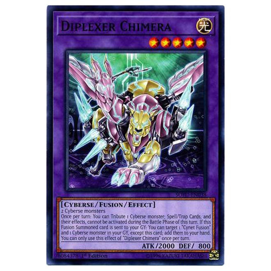 Yu-Gi-Oh! - Soul Fusion - Diplexer Chimera (Common) SOFU-038