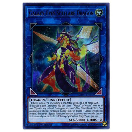 Yu-Gi-Oh! - Soul Fusion - Galaxy-Eyes Solflare Dragon (Ultra Rare) SOFU-042