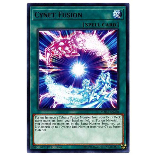 Yu-Gi-Oh! - Soul Fusion - Cynet Fusion (Rare) SOFU-050