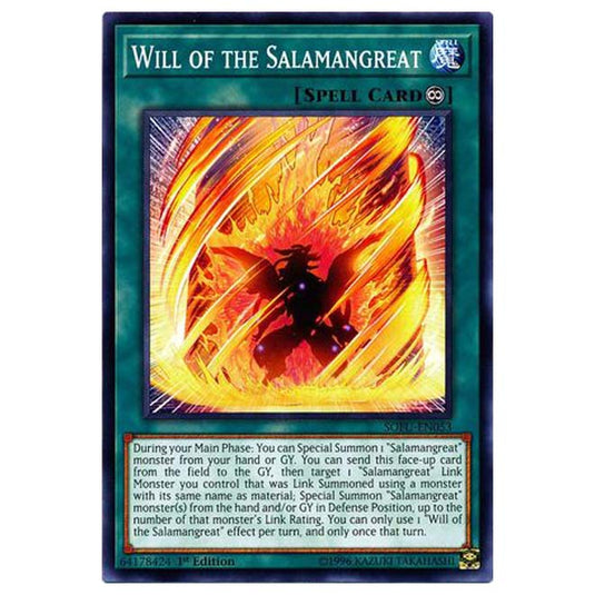 Yu-Gi-Oh! - Soul Fusion - Will of the Salamangreat (Common) SOFU-053