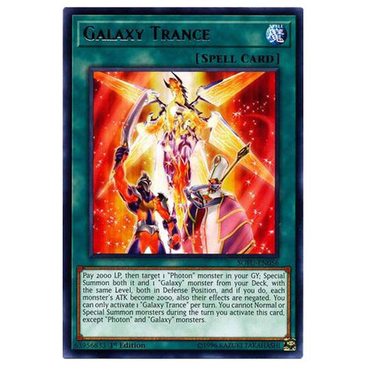 Yu-Gi-Oh! - Soul Fusion - Galaxy Trance (Rare) SOFU-056