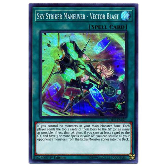 Yu-Gi-Oh! - Soul Fusion - Sky Striker Maneuver - Vector Blast (Super Rare) SOFU-061