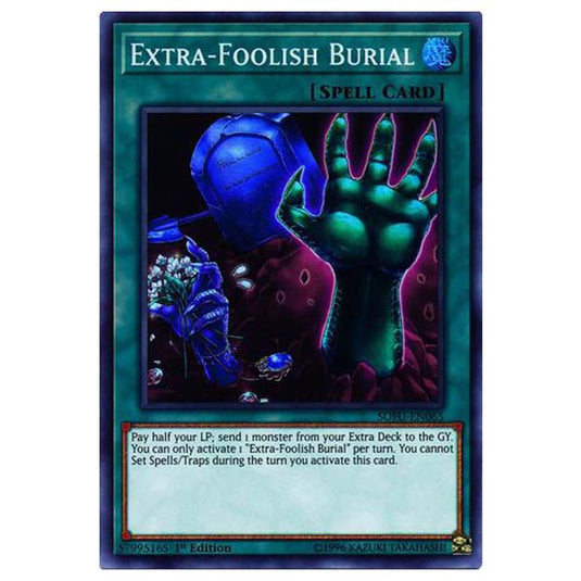 Yu-Gi-Oh! - Soul Fusion - Extra-Foolish Burial (Super Rare) SOFU-065