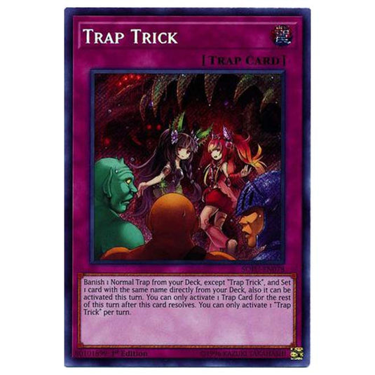 Yu-Gi-Oh! - Soul Fusion - Trap Trick (Secret Rare) SOFU-078