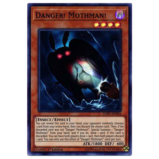 Yu-Gi-Oh! - Soul Fusion - Danger! Mothman! (Super Rare) SOFU-084