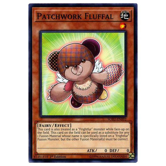 Yu-Gi-Oh! - Soul Fusion - Patchwork Fluffal (Common) SOFU-092 Yu-Gi-Oh! - Soul Fusion - Patchwork Fluffal (Common) SOFU-092