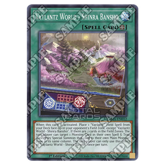 Yu-Gi-Oh! - Tactical Masters - Vaylantz World - Shinra Bansho (Super R Yu-Gi-Oh! - Tactical Masters - Vaylantz World - Shinra Bansho (Super R