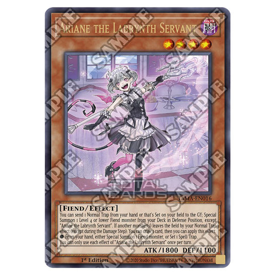 Yu-Gi-Oh! - Tactical Masters - Ariane the Labrynth Servant (Collector's Rare) TAMA-EN016A
