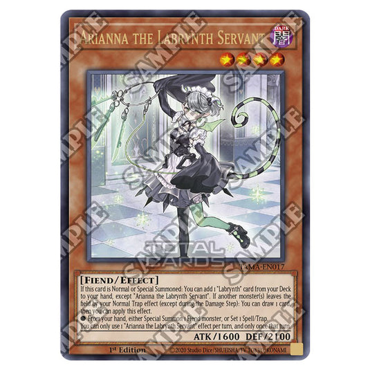 Yu-Gi-Oh! - Tactical Masters - Arianna the Labrynth Servant (Collector's Rare) TAMA-EN017A