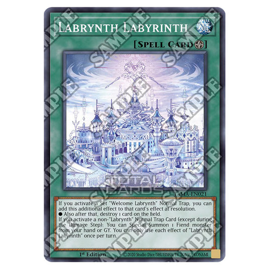 Yu-Gi-Oh! - Tactical Masters - Labrynth Labyrinth (Collector's Rare) T Yu-Gi-Oh! - Tactical Masters - Labrynth Labyrinth (Collector's Rare) T