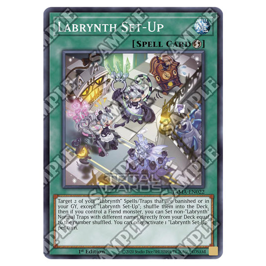 Yu-Gi-Oh! - Tactical Masters - Labrynth Set-Up (Super Rare) TAMA-EN022