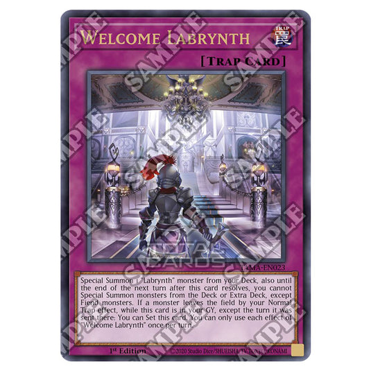 Yu-Gi-Oh! - Tactical Masters - Welcome Labrynth (Ultra Rare) TAMA-EN023
