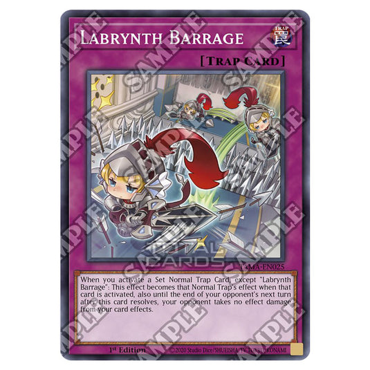 Yu-Gi-Oh! - Tactical Masters - Labrynth Barrage (Super Rare) TAMA-EN025 Yu-Gi-Oh! - Tactical Masters - Labrynth Barrage (Super Rare) TAMA-EN025
