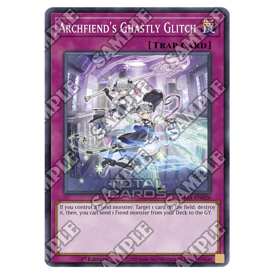 Yu-Gi-Oh! - Tactical Masters - Archfiend's Ghastly Glitch (Super Rare) TAMA-EN026