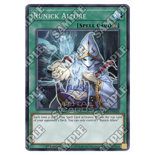 Yu-Gi-Oh! - Tactical Masters - Runick Allure (Rare) TAMA-EN028