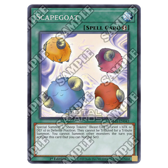 Yu-Gi-Oh! - Tactical Masters - Scapegoat (Rare) TAMA-EN043 Yu-Gi-Oh! - Tactical Masters - Scapegoat (Rare) TAMA-EN043