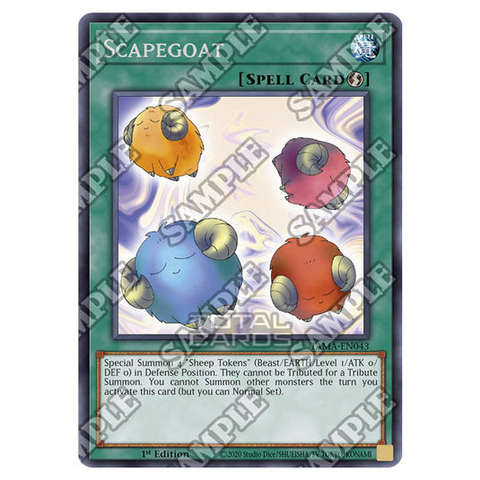 Yu-Gi-Oh! - Tactical Masters - Scapegoat (Collector's Rare) TAMA-EN043A