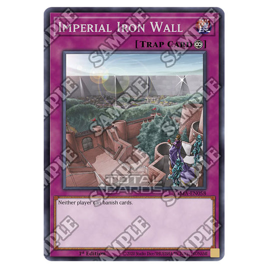 Yu-Gi-Oh! - Tactical Masters - Imperial Iron Wall (Rare) TAMA-EN058