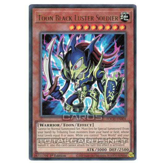 Yu-Gi-Oh! - Toon Chaos - Toon Black Luster Soldier (Ultra Rare) TOCH-EN001