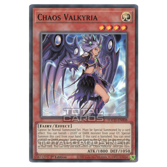 Yu-Gi-Oh! - Toon Chaos - Chaos Valkyria (Super Rare) TOCH-EN008