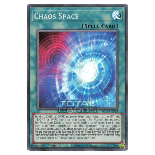 Yu-Gi-Oh! - Toon Chaos - Chaos Space (Super Rare) TOCH-EN009