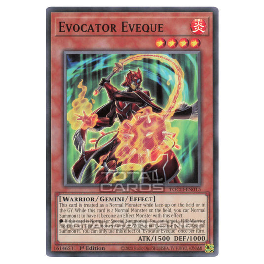 Yu-Gi-Oh! - Toon Chaos - Evocator Eveque (Super Rare) TOCH-EN015