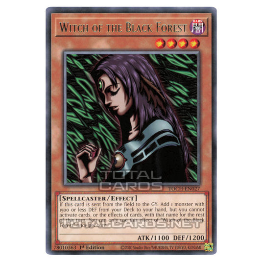 Yu-Gi-Oh! - Toon Chaos - Witch of the Black Forest (Rare) TOCH-EN027
