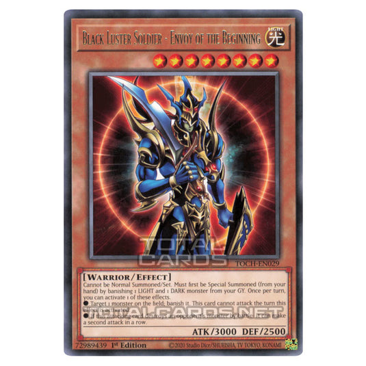Yu-Gi-Oh! - Toon Chaos - Black Luster Soldier - Envoy of the Beginning (Rare) TOCH-EN029