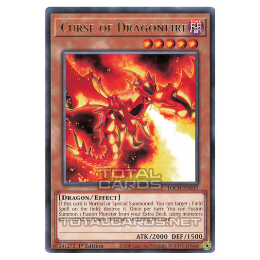 Yu-Gi-Oh! - Toon Chaos - Curse of Dragonfire (Rare) TOCH-EN037