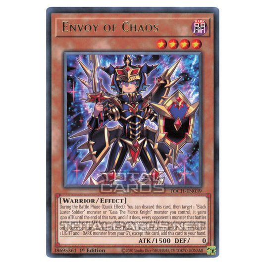 Yu-Gi-Oh! - Toon Chaos - Envoy of Chaos (Rare) TOCH-EN039 Yu-Gi-Oh! - Toon Chaos - Envoy of Chaos (Rare) TOCH-EN039