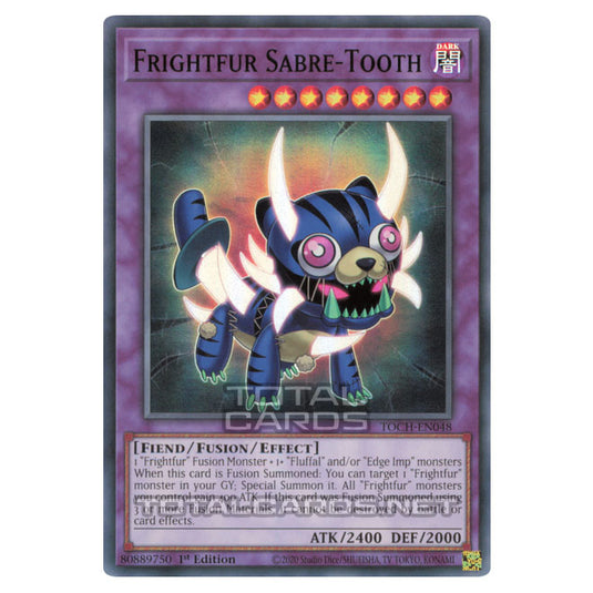 Yu-Gi-Oh! - Toon Chaos - Frightfur Sabre-Tooth (Super Rare) TOCH-EN048