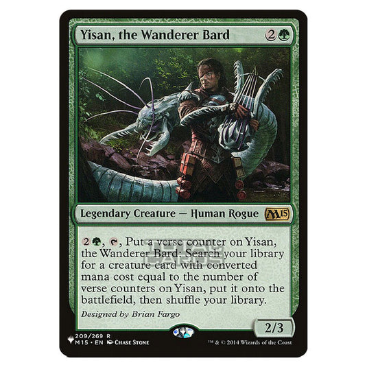 Magic The Gathering - The List - Yisan, the Wanderer Bard