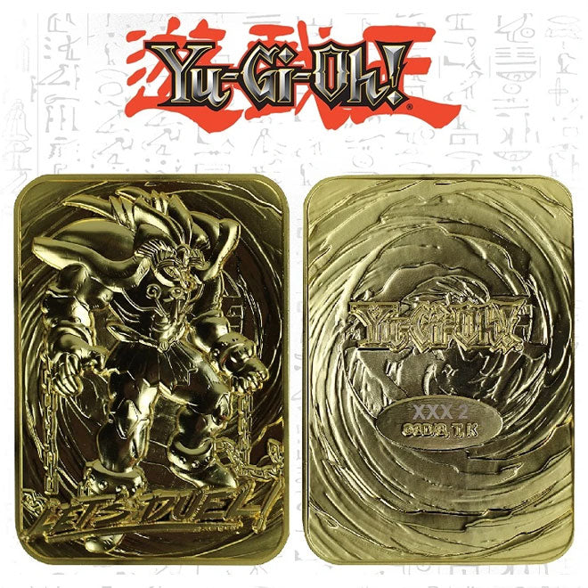 yugioh gold plated cards Yu-Gi-Oh! Limited Edition 24K Gold Metal