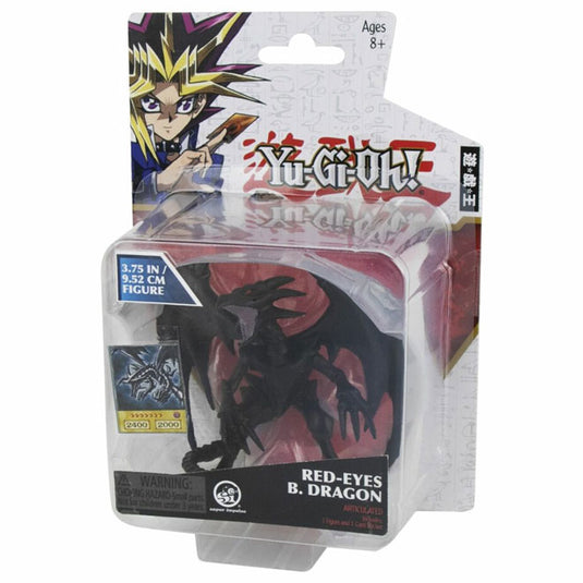Yu-Gi-Oh! - 3.75 Inch Action Figures - Red-Eyes Black Dragon