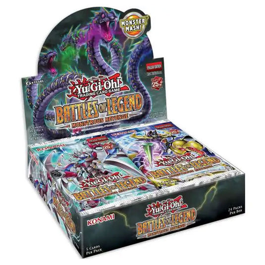Yu-Gi-Oh! - Battles of Legend - Monstrous Revenge - Booster Box (24 Packs)