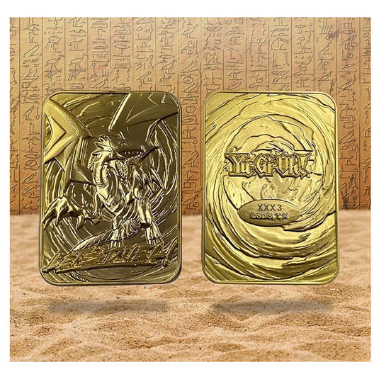 Yu-Gi-Oh! - Limited Edition Gold Metal Card - Blue-Eyes White Dragon