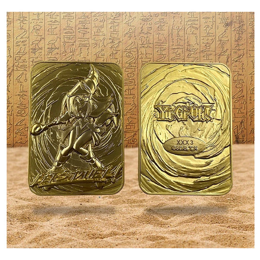 Yu-Gi-Oh! - Limited Edition Gold Metal Card - Dark Magician Girl