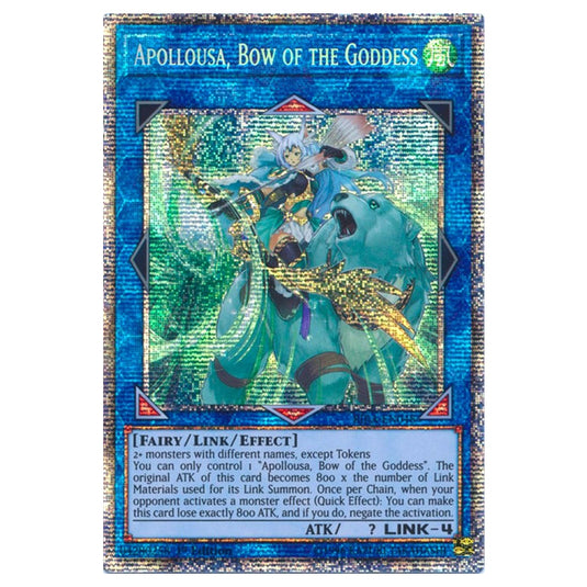 Yu-Gi-Oh! - Rising Rampage - Apollousa, Bow of the Goddess (Starlight Rare) RIRA-EN048A