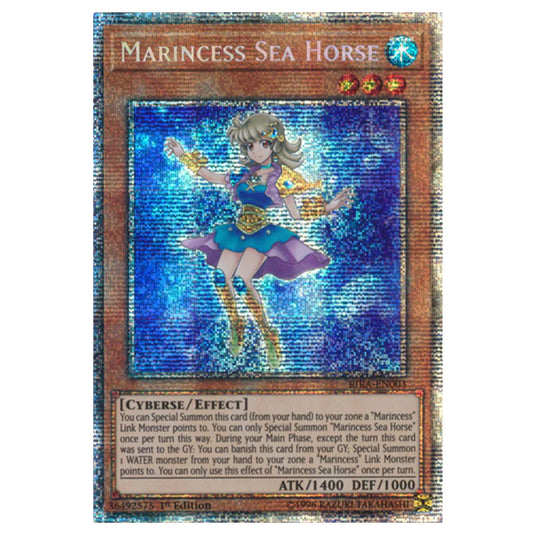 Yu-Gi-Oh! - Rising Rampage - Marincess Sea Horse (Starlight Rare) RIRA-EN003A