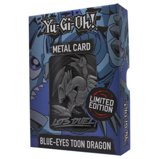 Yu-Gi-Oh! - Limited Edition Metal Card - Blue Eyes Toon Dragon