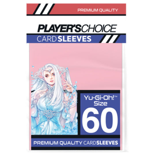 Yu-Gi-Oh! - Player's Choice Premium - Card Sleeves - Power Pink (60 Sleeves)