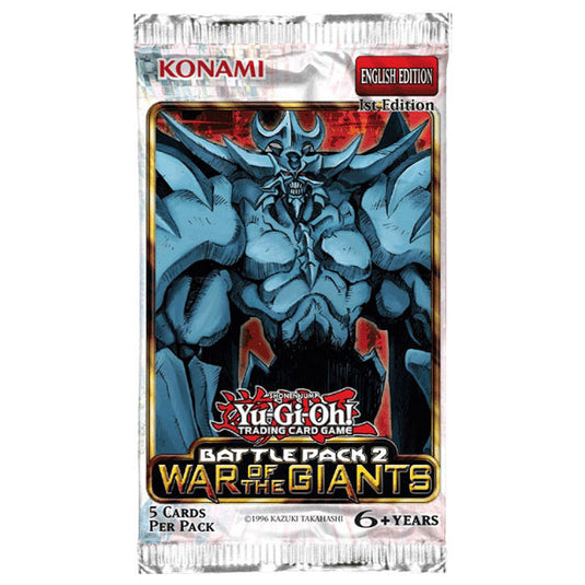 Yu-Gi-Oh - Battle Pack 2: War of the Giants - Booster Pack