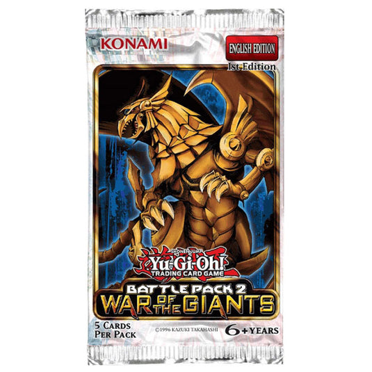 Yu-Gi-Oh - Battle Pack 2: War of the Giants - Booster Pack