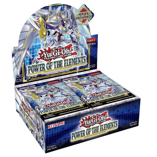 Yu-Gi-Oh! - Power of the Elements - Booster Box (24 Packs)