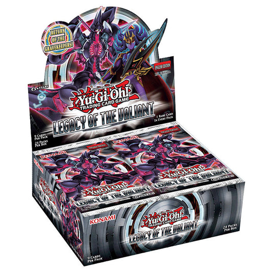 Yu-Gi-Oh! - Legacy of the Valiant - Booster Box