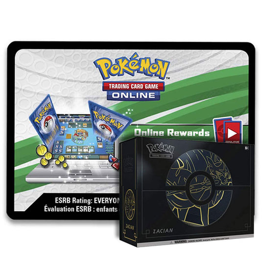 Pokemon - Elite Trainer Box Plus Zacian - Online Code Card