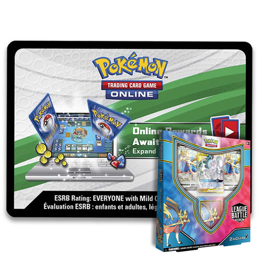 Pokemon - Zacian V League Battle Deck - Online Code Card Pokemon - Zacian V League Battle Deck - Online Code Card