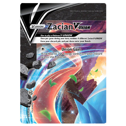 Pokemon - Sword & Shield - SWSH Black Star Promos - Zacian V-UNION - SWSH163