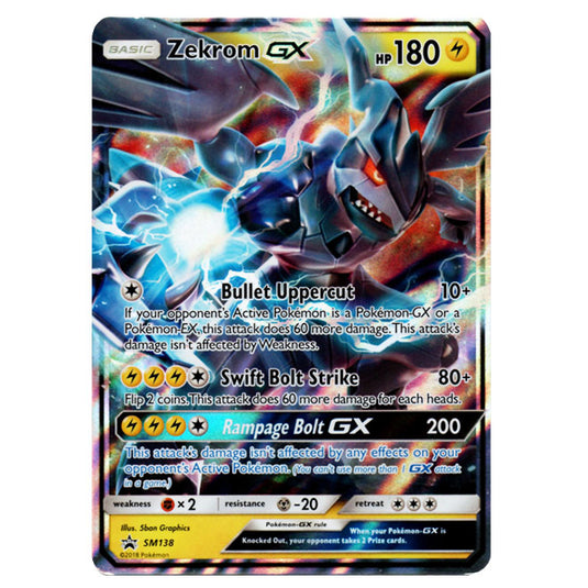 Pokemon - Sun & Moon - SM Black Star Promos - Zekrom GX - SM138